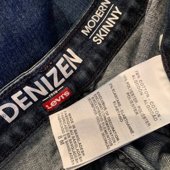 Levis Denizen Soho H&M Size 8 Leggings Modern Skinny Jeans Pants Bottoms Lot - Picture 6 of 11